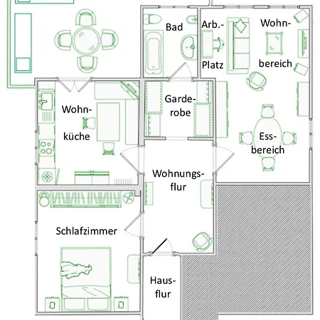 Helle Mit Rhoenblick, Stadtbus & A7-anschluss Апартаменты *