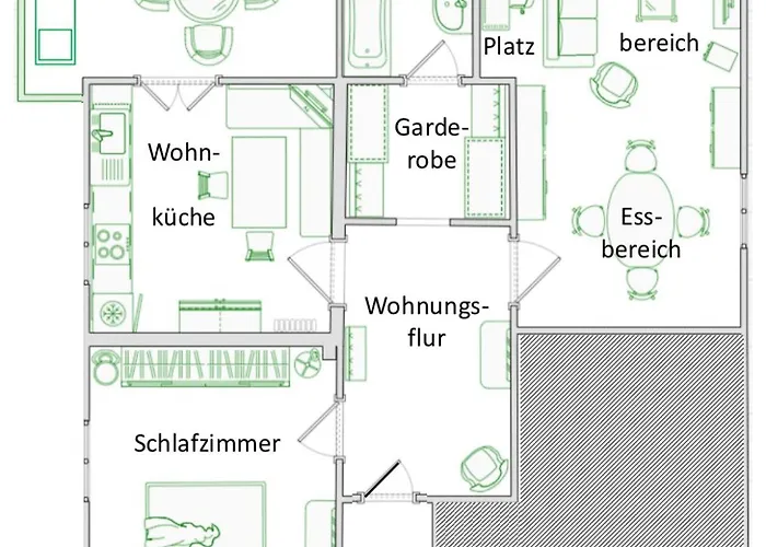 Helle Mit Rhoenblick, Stadtbus & A7-anschluss Lägenhet *